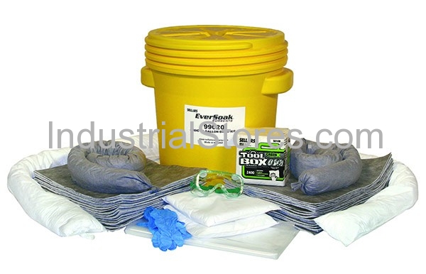 Sellars 99020 20Gallon Drum General Purpose Spill Kit