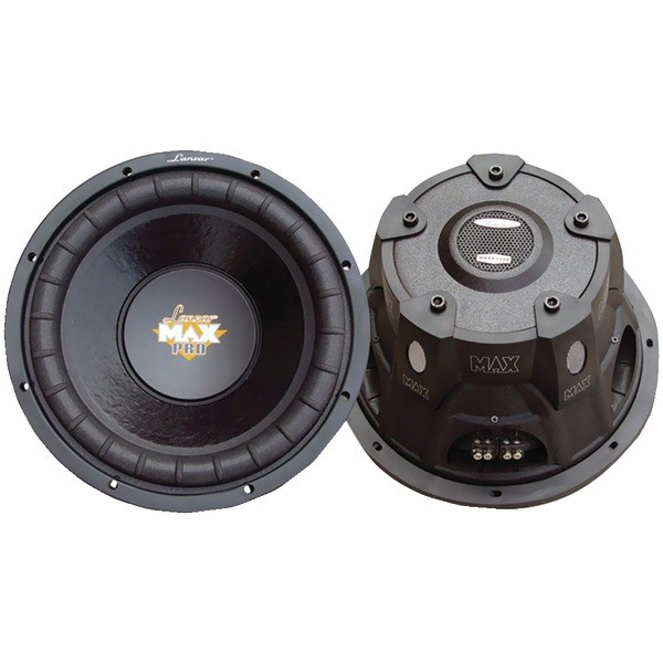 LANZAR MAXP104D MaxPro Series Small 4ohm Dual Subwoofer (10", 1,200 Watts)