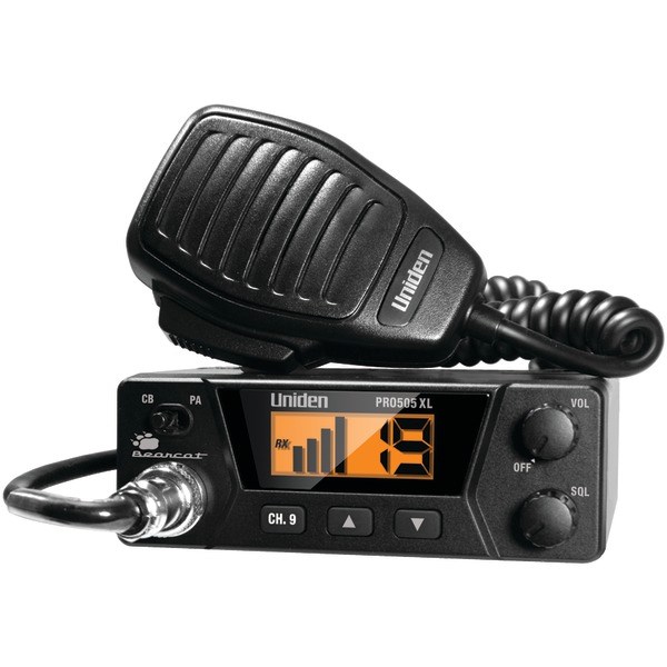 UNIDEN PRO505XL 40-Channel Bearcat Compact CB Radio