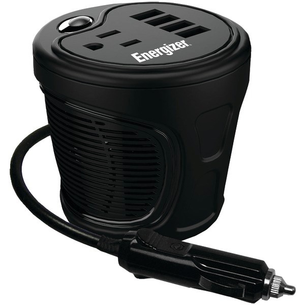 Powerbright EN180 12-Volt Cup Holder Power Inverter (180 Watts)