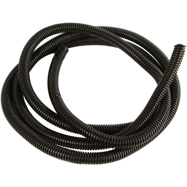 American Terminal 27021 Black Split-Loom Cable Tubing, 100ft (.25")