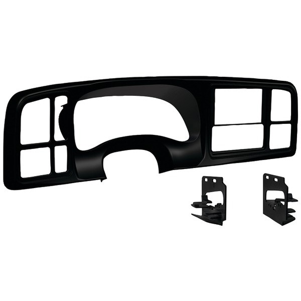 METRA DP-3002B 1999-2002 GM(R) Truck Double-DIN Dash Panel, Matte Black