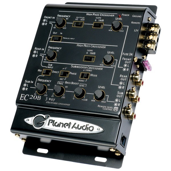 PLANET AUDIO EC20B 3-Way Electronic Crossover