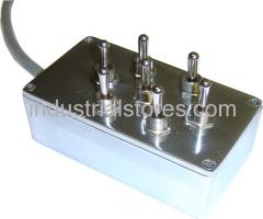 AVS ARC-T7-POL Polished Chrome 7 Switch Box With Carling Switches 4.75