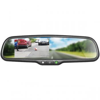 Boyo VTM43M 4.3" OE-Style Replacement Rearview Mirror Monitor