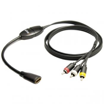 iSimple ISHD01 MediaLinx HDMI(R) to Composite RCA A/V Cable, 4ft