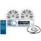 Boss Audio MCK752WB.6 Package w/MR752UAB AM/FM/CD Receiver, 2-6.5" MR6W Speakers &amp; MRANT10 Antenna