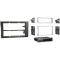 METRA 99-9107B 2002-2008 Audi(R) A4 & S4 Single- or Double-DIN Installation Kit